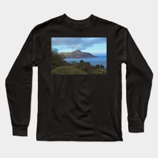 Holy Isle view Long Sleeve T-Shirt